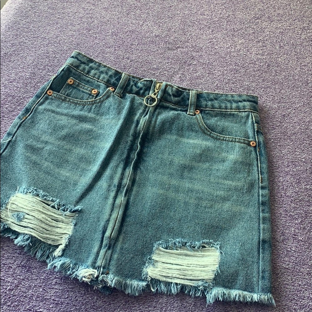 Denim Skirt